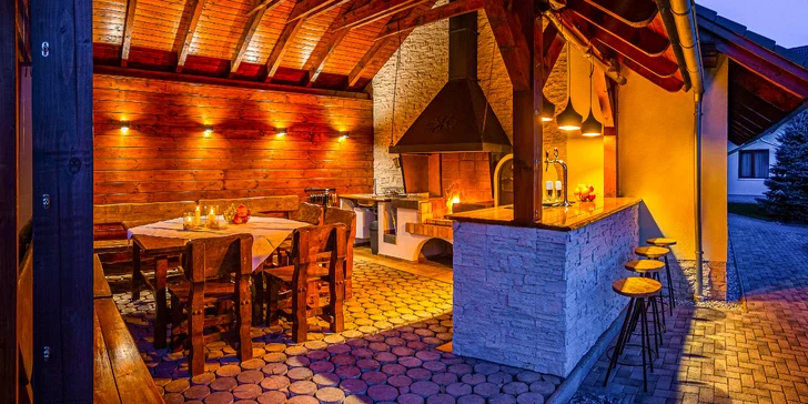 Pobyt na Liptově se snídaní, neomezeným vstupem do vyhřívaného bazénu i privátním wellness