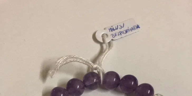 Kreativní kurz výroby náramku: 2-3 hodiny tvoření z léčivých minerálních kamenů