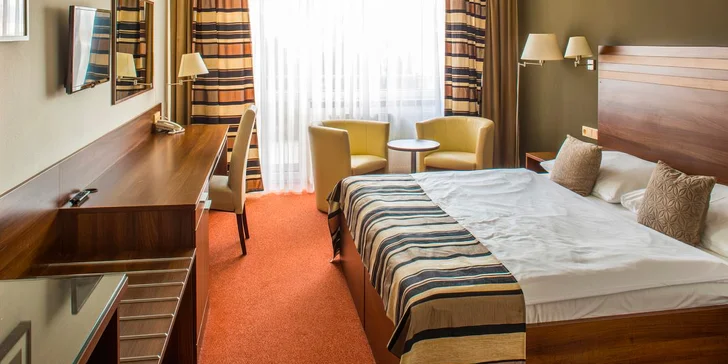 Hotel na jižní Moravě: snídaně i vstup do wellness a Aqualandu Moravia