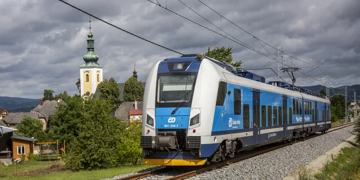 České dráhy: sleva na aplikaci IN 25 do Virtuální In Karty, díky které budete mít výhodnější jízdenky