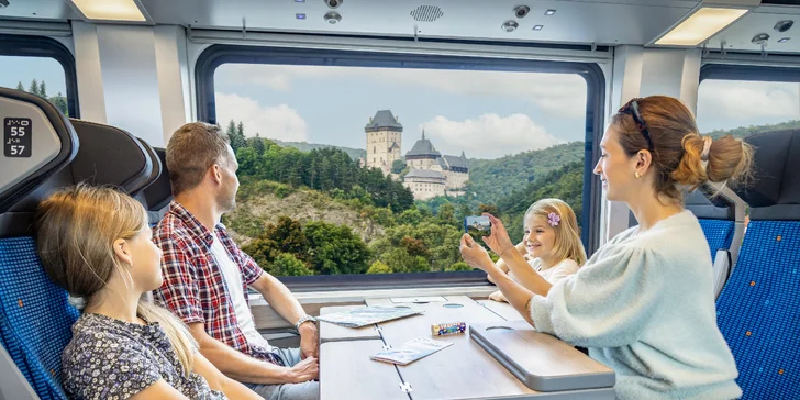 České dráhy: sleva na aplikaci IN 25 do Virtuální In Karty, díky které budete mít výhodnější jízdenky