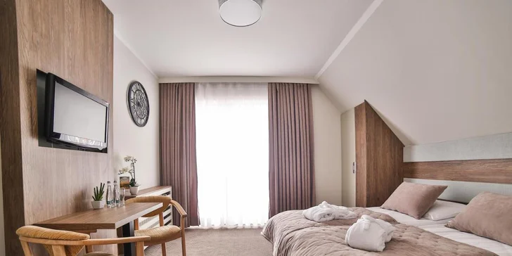 Hotel v malebné oblasti polských Beskyd: strava, neomezený wellness i atrakce na dosah