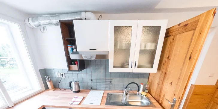 Útulné apartmány, pokoje či domek v Kryštofově Údolí: možnost snídaně i polopenze