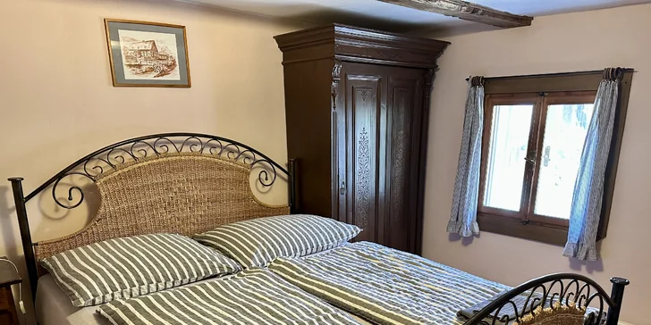 Útulné apartmány, pokoje či domek v Kryštofově Údolí: možnost snídaně i polopenze
