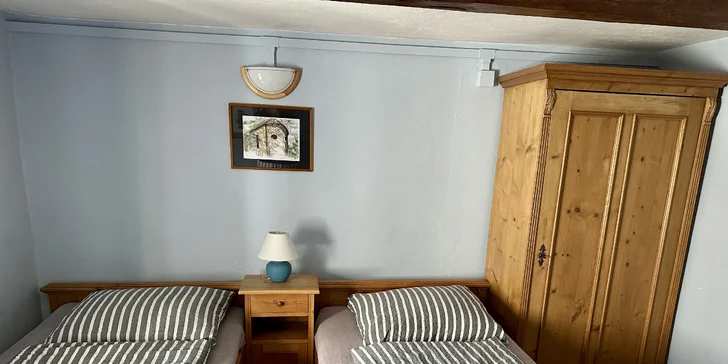 Útulné apartmány, pokoje či domek v Kryštofově Údolí: možnost snídaně i polopenze