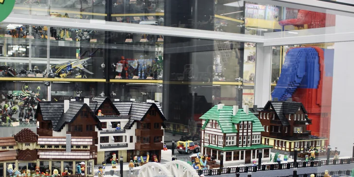 Museum of Bricks: vstup do muzeí s největší sbírkou LEGO® na světě zapsanou do Guinnessovy knihy rekordů
