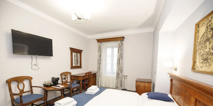 Relaxační pobyt v Kutné Hoře: hotel 20 minut od Svaté Barbory, privátní vířivka a polopenze