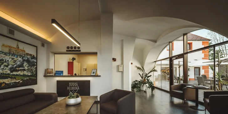 Krásné apartmány jen 800 m od zámku v Hluboké se snídaní i wellness