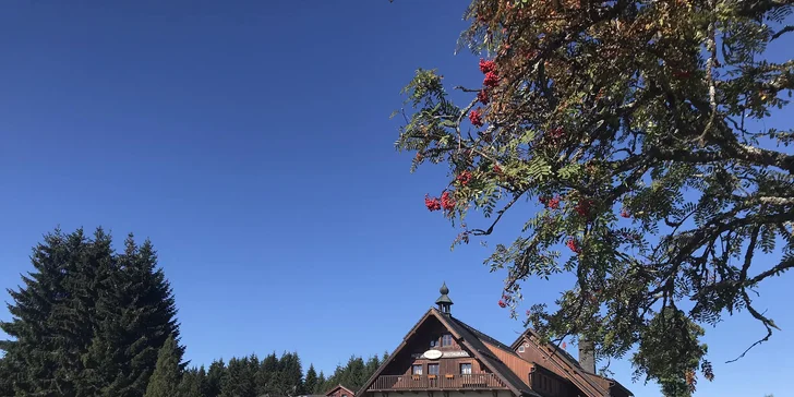 Rodinný hotel na Horské Kvildě: snídaně a sauna pro pár i rodinu