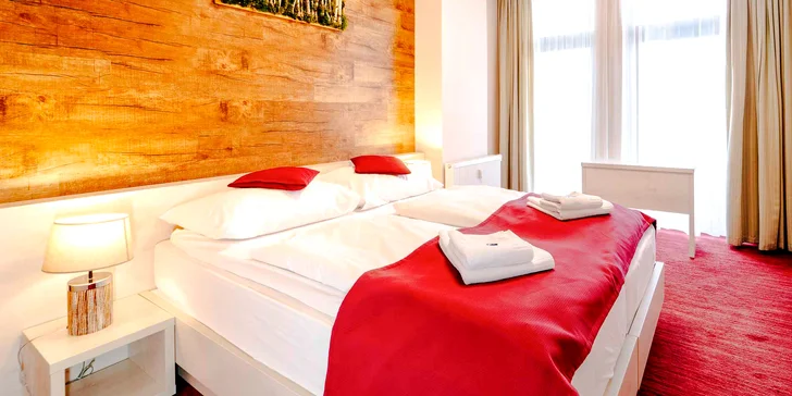 Stylové apartmány na Štrbském Plese vč. snídaně a privátního wellness