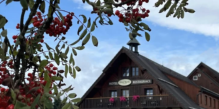 Rodinný hotel na Horské Kvildě: snídaně a sauna pro pár i rodinu