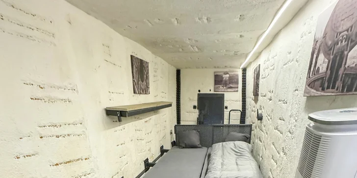 Dobrodružný pobyt ve vojenském Bunkru UŽ6 jen 10 km od Poděbrad