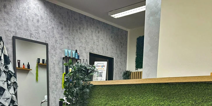 Pánský střih i úprava vousů nebo full servis i s masáží