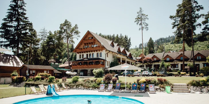 Pobyt na břehu Oravské přehrady v prostředí vyhlášeného Slanického dvora s privátním wellness