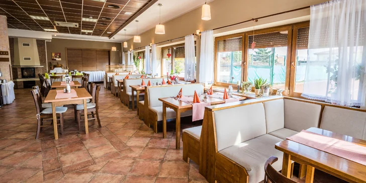 Dovolená pod Martinskými hoľami: neomezený wellness, lázeň, polopenze, dítě zdarma