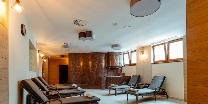 Dovolená pod Martinskými hoľami: neomezený wellness, lázeň, polopenze, dítě zdarma