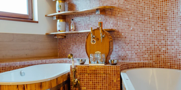 Dovolená pod Martinskými hoľami: neomezený wellness, lázeň, polopenze, dítě zdarma