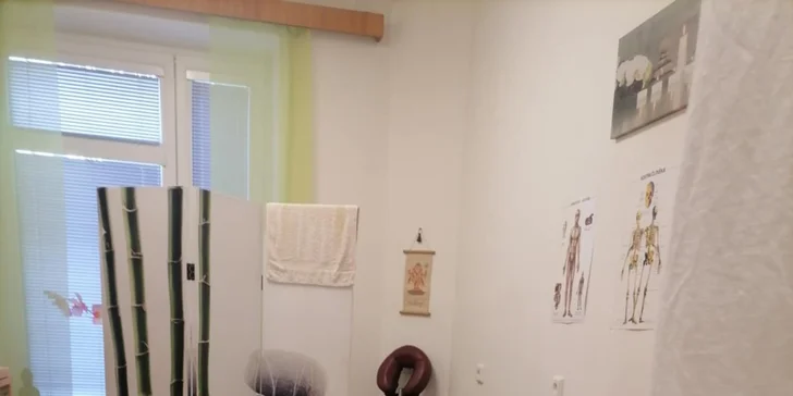 Hodinová masáž podle výběru: klasická, Dornova, havajská, baňkování, thajská a shiatsu