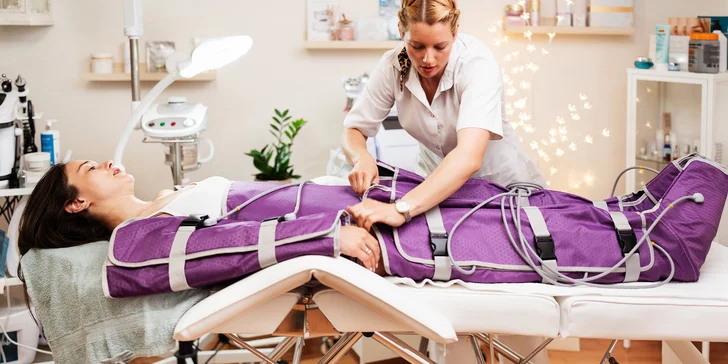 Lymfatická přístrojová masáž: permanentka na 10 procedur po 60 min.