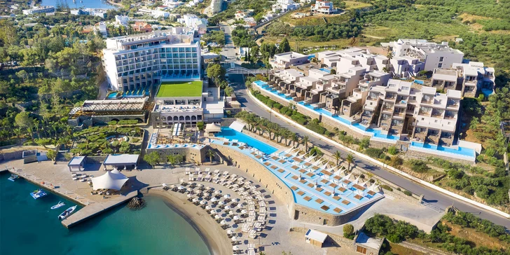 Kréta letecky: 5* hotel s all inclusive, přímo u pláže
