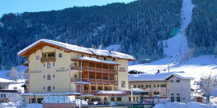 Pobyt v Tyrolsku: hotel na sjezdovce, polopenze plus, wellness i karta výhod