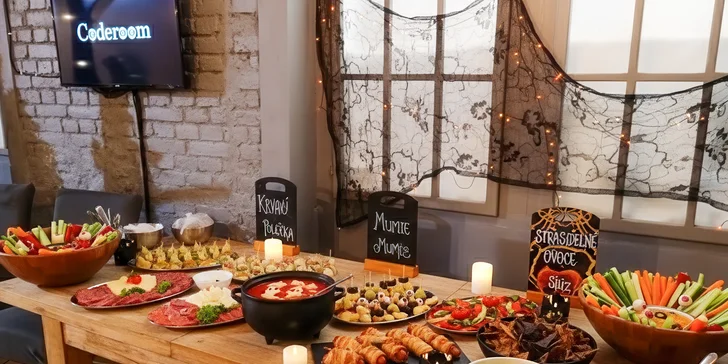 Halloweenská zábava s občerstvením pro děti i rodiče: diskotéka i soutěž o nejlepší masku
