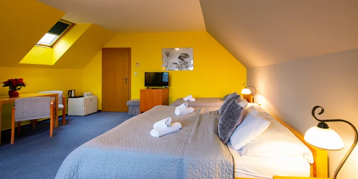 Pobyt v srdci Tatranské Lomnice: penzion se snídaní, privátní wellness