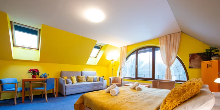 Pobyt v srdci Tatranské Lomnice: penzion se snídaní, privátní wellness