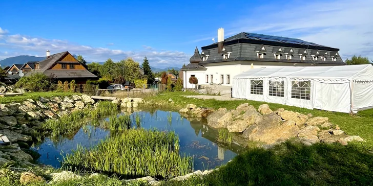 Čas na relax: pobyt v Chalúpkově na Liptově s polopenzí a wellness