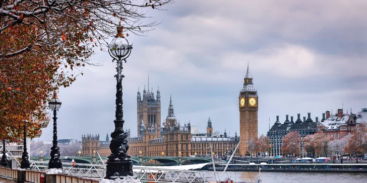 Adventní letecký zájezd do Anglie: Londýn i Windsor z Prahy či Vídně