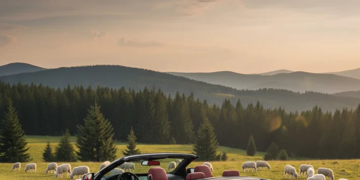 Pronájem kabrioletu BMW Z4 nebo coupé 640D na 9, 24 hod. i víkend