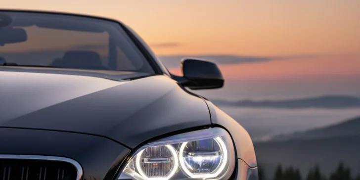 Pronájem kabrioletu BMW Z4 nebo coupé 640D na 9, 24 hod. i víkend