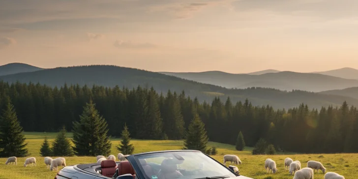 Pronájem kabrioletu BMW Z4 nebo coupé 640D na 9, 24 hod. i víkend