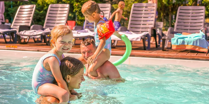 Unikátní dovolená v největším rodinném resortu pod Tatrami s polopenzí a wellness