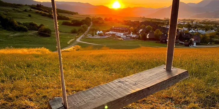 Čas na relax: pobyt v Chalúpkově na Liptově s polopenzí a wellness