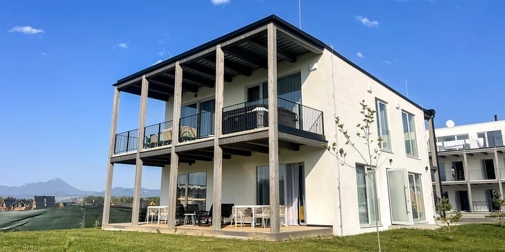 Nové apartmány přímo u Liptovské Mary s wellness až pro 7 osob