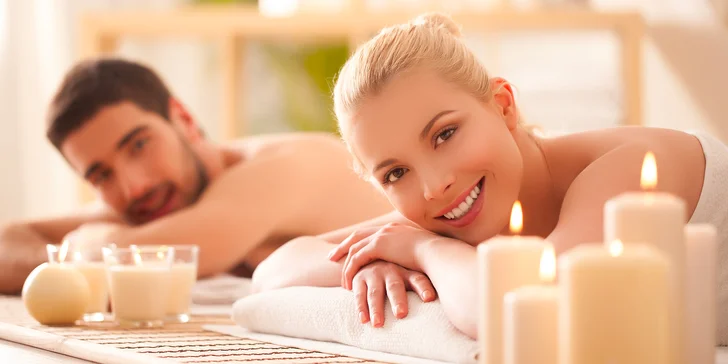 Láskyplné uvolnění ve dvou: párová masáž dle výběru z 10 druhů