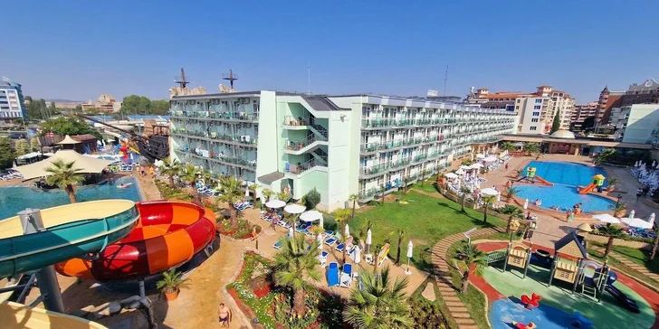 Slunečné pobřeží letecky: 4* hotel Kotva s all inclusive a dětským klubem Čedog