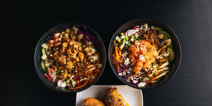 Otevřené vouchery do Sushi hub: 500 Kč až 2 000 Kč na sushi k odnosu s sebou