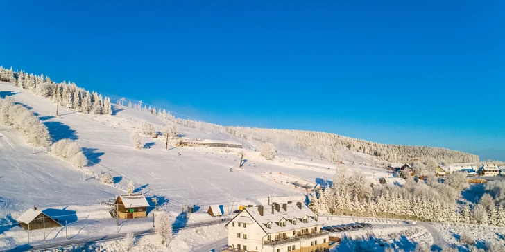 Aktivní dovolená s neomezeným wellness u sportovního střediska Zieleniec