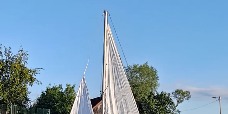 Zážitková plavba na plachetnici pro 1 nebo 2 osoby po Žermanické přehradě