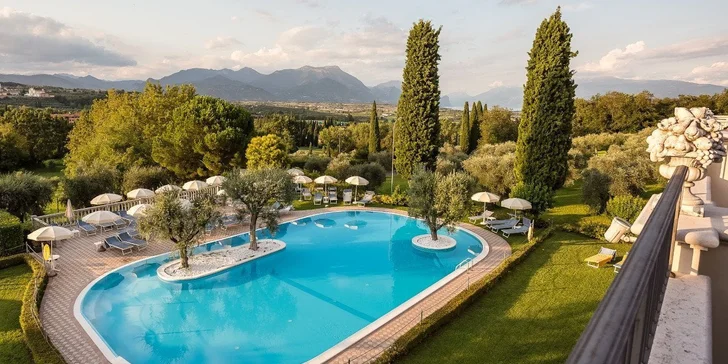 Vila z 18. století s bazénem u Lago di Garda: na výběr pobyt se snídaní, polopenzí nebo all inclusive