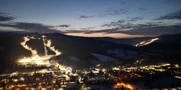 Relax ve Wisłe: strava v ceně, možnost wellness i procedur, v zimě lyže, v létě výhledy