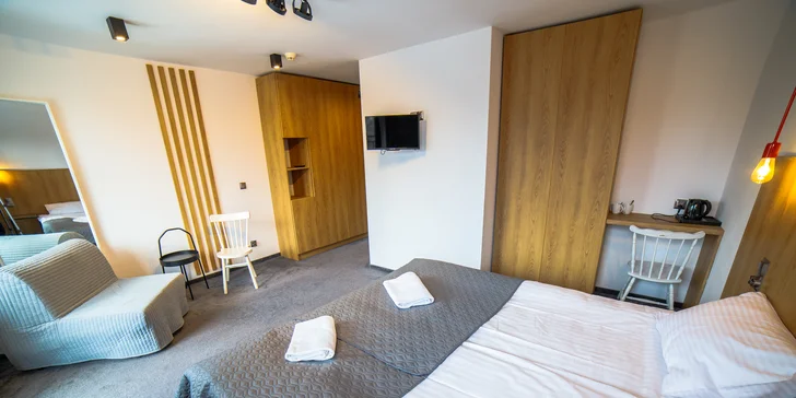 Relax ve Wisłe: strava v ceně, možnost wellness i procedur, v zimě lyže, v létě výhledy