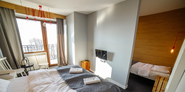 Relax ve Wisłe: strava v ceně, možnost wellness i procedur, v zimě lyže, v létě výhledy