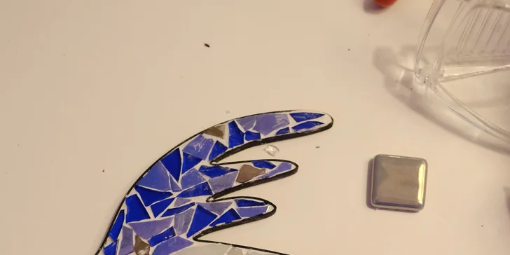 Kurz tvorby mozaiky v ateliéru na Vinohradech pro 1 nebo 2 osoby