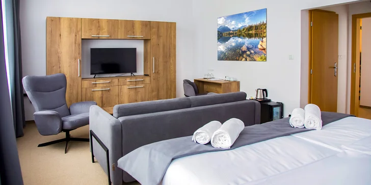 Unikátní dovolená v největším rodinném resortu pod Tatrami s polopenzí a wellness