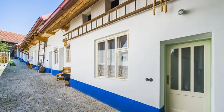 Zážitkové oblékání do slováckého kroje i s vínem pro 1 nebo 2 dámy