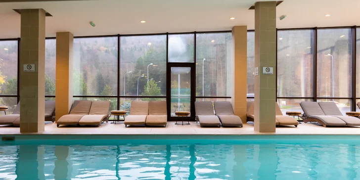 Pobyt v srdci Štiavnických vrchů: polopenze a neomezený relax ve wellness