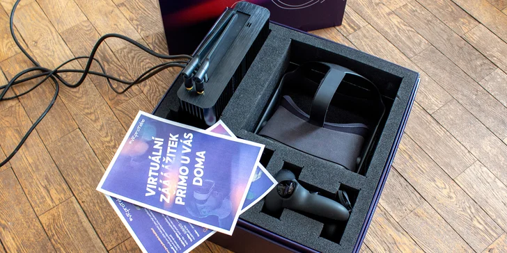 Půjčení virtuální reality Oculus Quest a 20 VR her: doručení až domů po celé ČR
